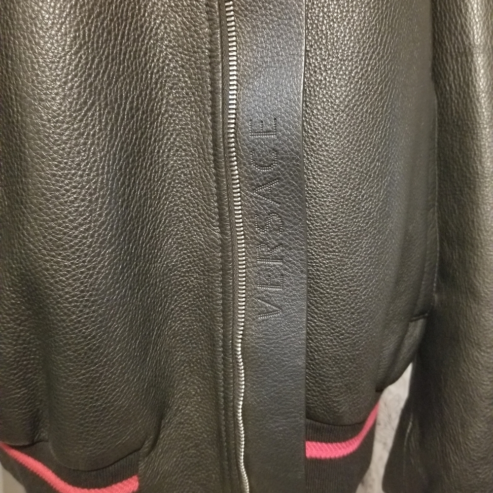 Gianni Versace Men's Leather Jacket - Picture 6 of 7